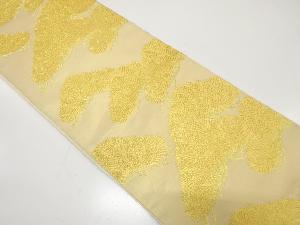 アンティーク　川島織物製　笠松模様織り出し袋帯（材料）